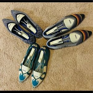 Rothy’s Inverse Moroccan Houndstooth (3 rare pairs)